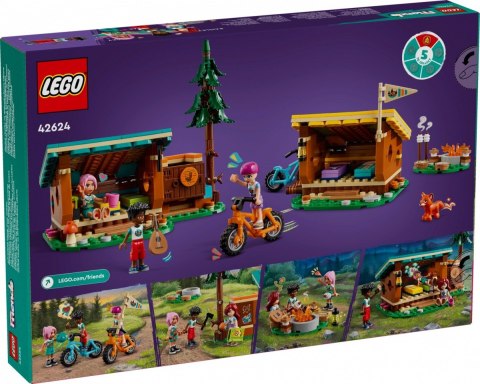 Klocki friends 42624 przytulne domki na letnim obozie