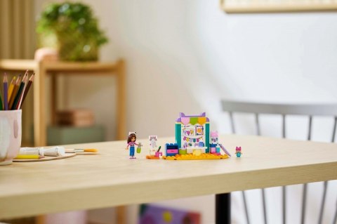 Klocki koci domek gabi 10795 prace ręczne z tekturzątkiem