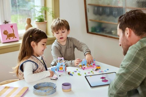 Klocki koci domek gabi 10796 kiciklubik uszko gabi