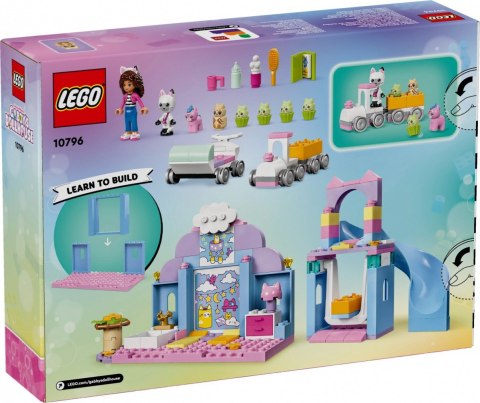 Klocki koci domek gabi 10796 kiciklubik uszko gabi