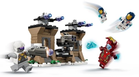 Klocki marvel super heroes 76288 iron man i iron legion kontra żołnierz hydry