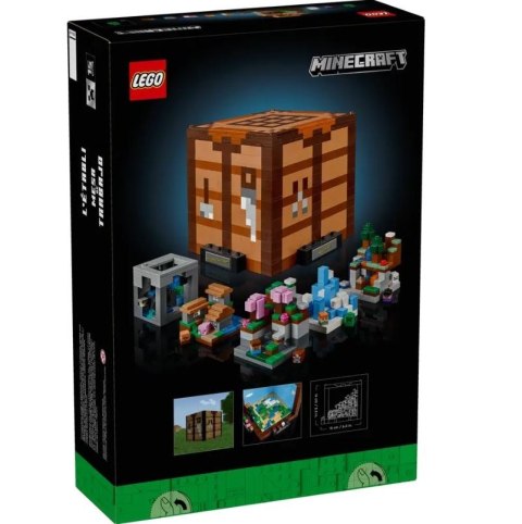Klocki minecraft 21265 stół warsztatowy