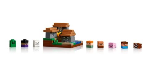 Klocki minecraft 21265 stół warsztatowy