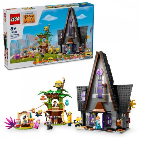 Klocki minions 75583 rodzinna rezydencja gru i minionków