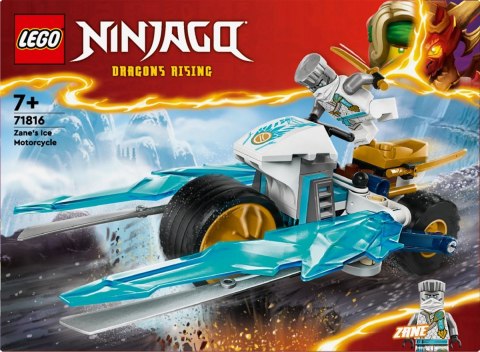 Klocki ninjago 71816 lodowy motocykl zanea