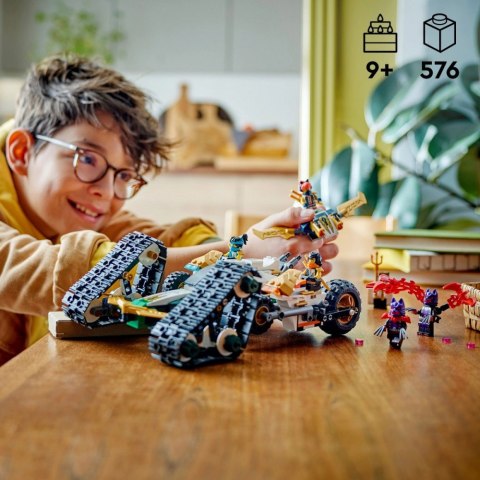 Klocki ninjago 71820 wielofunkcyjny pojazd ninja
