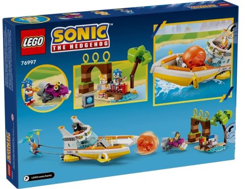 Klocki sonic 76997 tails i przygoda na łodzi