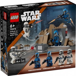 Klocki star wars 75373 zasadzka na mandalorze - zestaw bitewny