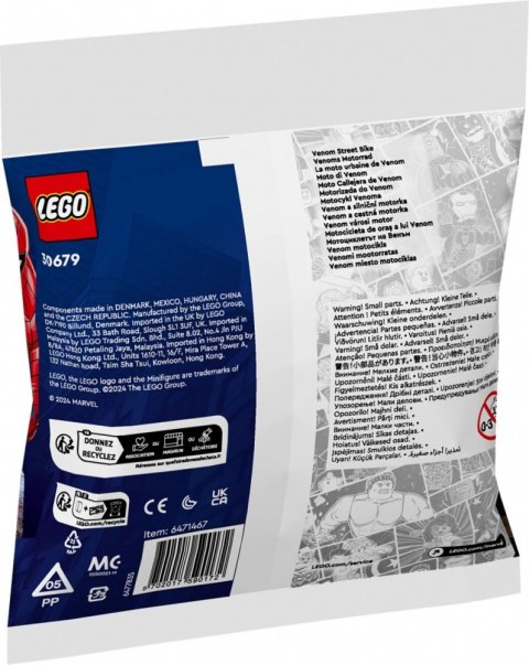 Klocki super heroes 30679 motocykl venoma