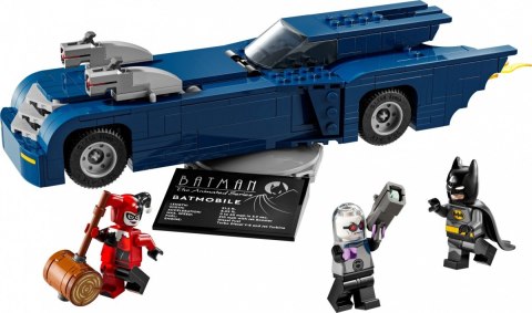 Klocki super heroes 76274 batman z batmobilem kontra harley quinn i mr. freeze