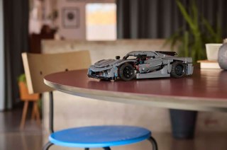 Klocki technic 42173 szary hipersamochód koenigsegg jesko absolut