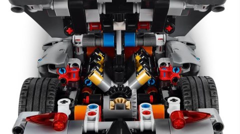 Klocki technic 42173 szary hipersamochód koenigsegg jesko absolut