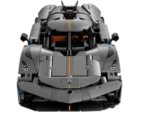 Klocki technic 42173 szary hipersamochód koenigsegg jesko absolut