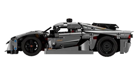 Klocki technic 42173 szary hipersamochód koenigsegg jesko absolut