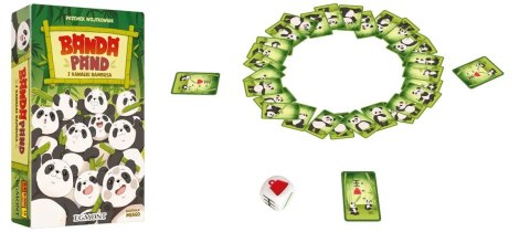 Gra banda panda i kawałki bambusa
