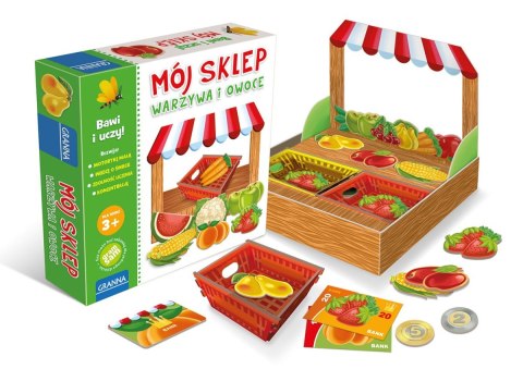 Gra mój sklep. warzywa i owoce
