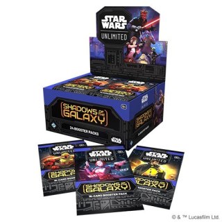 Gra star wars: unlimited - shadows of the galaxy - booster box