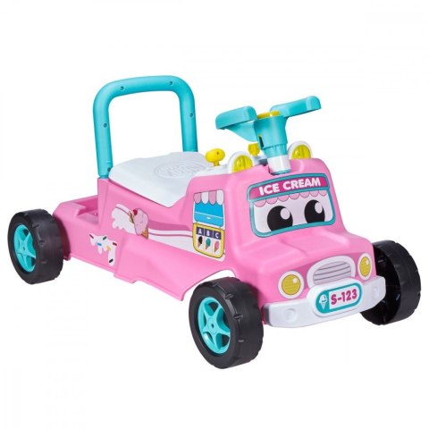 Jeździk buggy interaktywny różowy