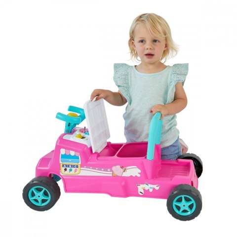 Jeździk buggy interaktywny różowy