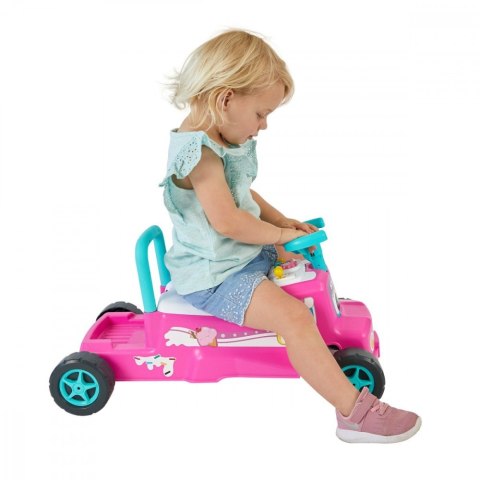 Jeździk buggy interaktywny różowy