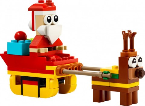 Klocki creator 30670 przejażdżka saniami Świętego mikołaja