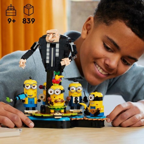 Klocki minions 75582 gru i minionki z klocków