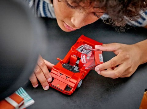 Klocki speed champions 76934 supersamochód ferrari f40