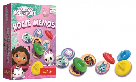 Gra kocie memos koci domek gabi