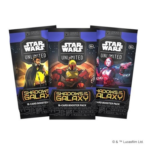 Gra star wars: unlimited - shadows of the galaxy - booster box