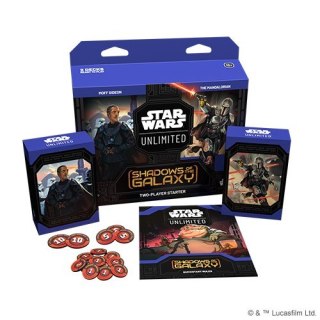Gra star wars: unlimited - shadows of the galaxy - two-player starter