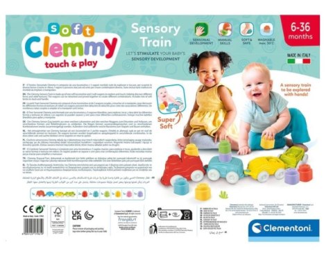 Klocki clemmy pociąg sensoryczny
