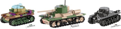 Klocki renault r35 - valentine ix - panzer i
