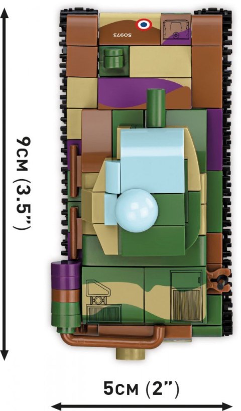 Klocki renault r35 - valentine ix - panzer i