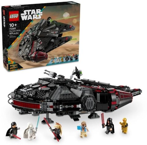 Klocki star wars 75389 mroczny sokół millennium