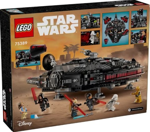 Klocki star wars 75389 mroczny sokół millennium