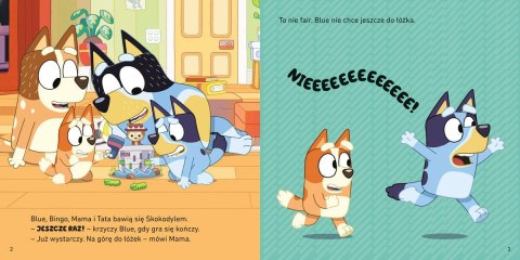 Książeczka bluey. dobranoc, owocowy nietoperzu. moja czytanka