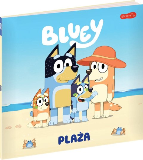 Książeczka bluey. plaża. moja czytanka