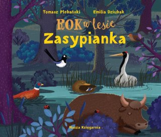 Książeczka rok w lesie. zasypianka