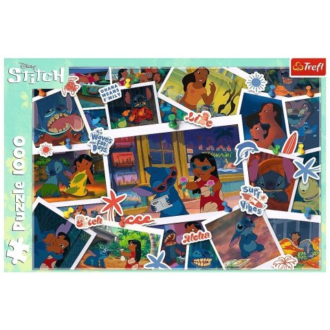 Puzzle 1000 elementów lilo i stitch słodkie wspomnienia