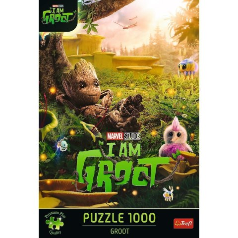 Puzzle 1000 elementów premium plus groot marvel
