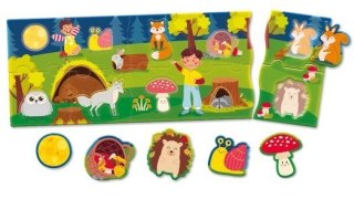 Układanka carotina baby puzzle panorama - las