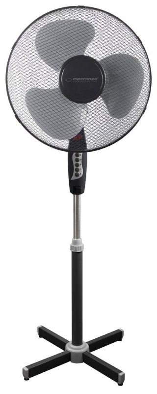 EHF001KE Esperanza wentylator 16'' stojący hurricane czarno-szary