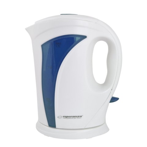 EKK018B Esperanza czajnik elektryczny iguazu 1.7 l biało-niebieski