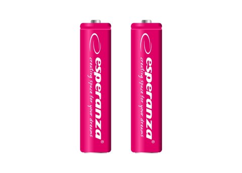 EZA101R Esperanza akumulatorki ni-mh aaa 1000mah 2szt. czerwone