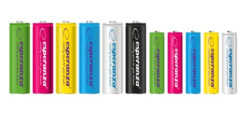 EZA101R Esperanza akumulatorki ni-mh aaa 1000mah 2szt. czerwone