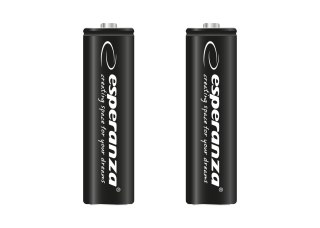 EZA105 Esperanza akumulatorki ni-mh aa high-capacity 2600mah 2szt czarne