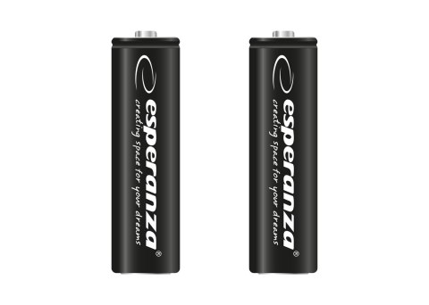 EZA105 Esperanza akumulatorki ni-mh aa high-capacity 2600mah 2szt czarne