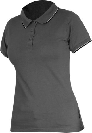 Koszulka polo damska 190g/m2, szara, "3xl", ce, lahti