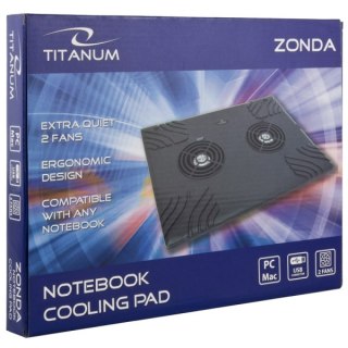 TA102 Titanum podstawka chłodząca pod notebook 15.6'' zonda