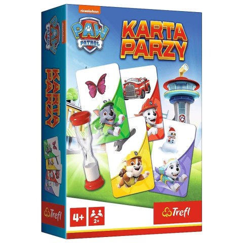 Gra podróżna karta parzy psi patrol